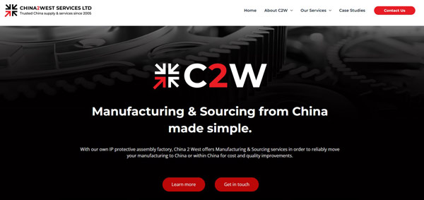 china 2 west sourcing services