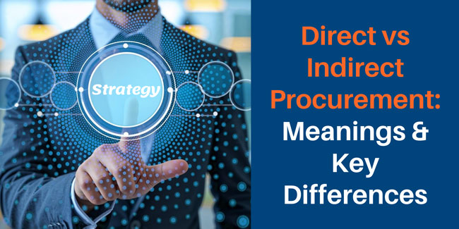 direct vs indirect procurement
