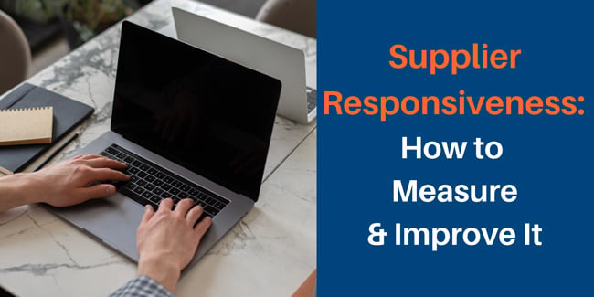 supplier responsiveness