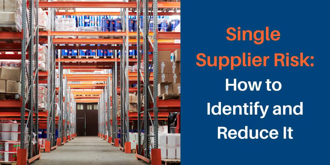 single supplier risk