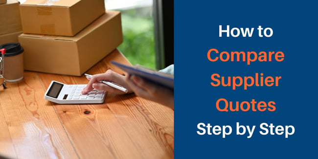 compare supplier quotes