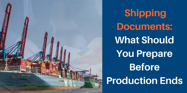international shipping documents